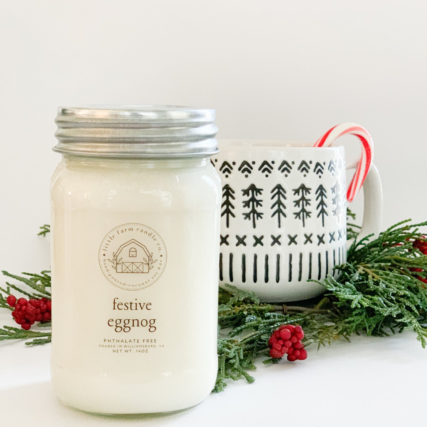 festive eggnog